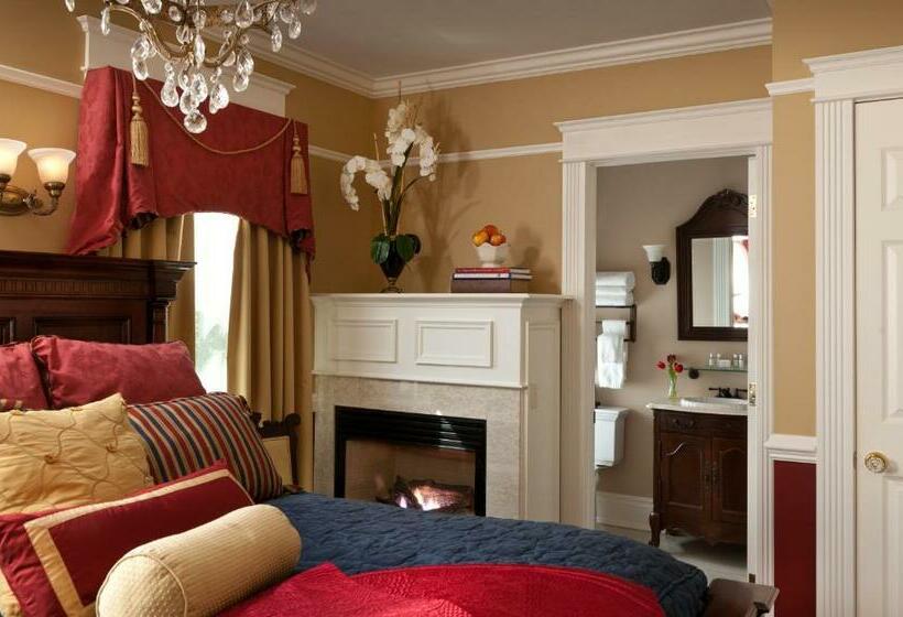 디럭스 룸 킹사이즈 침대, The Tower Cottage Bed And Breakfast