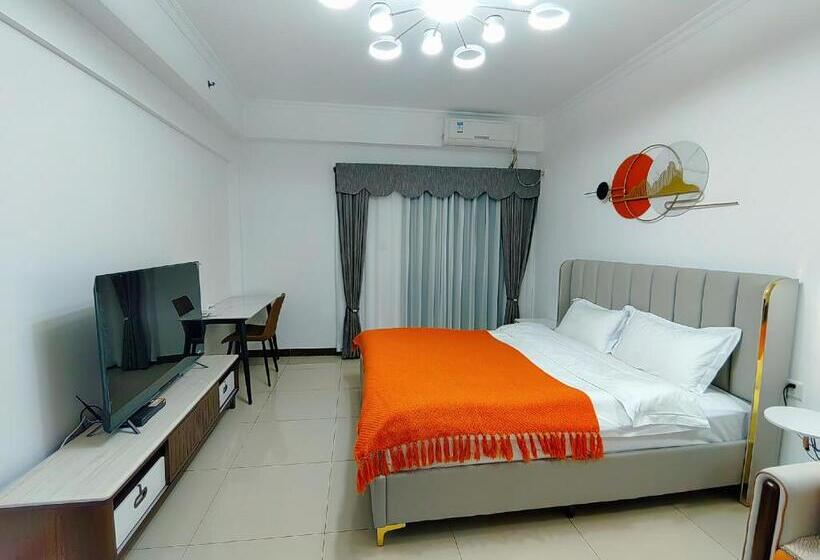Quarto Estandar, Guangzhou Lijing Aparthotel Pazhou Exhibition Center   Next To Exit D Of Wanshengwei Mtr Station