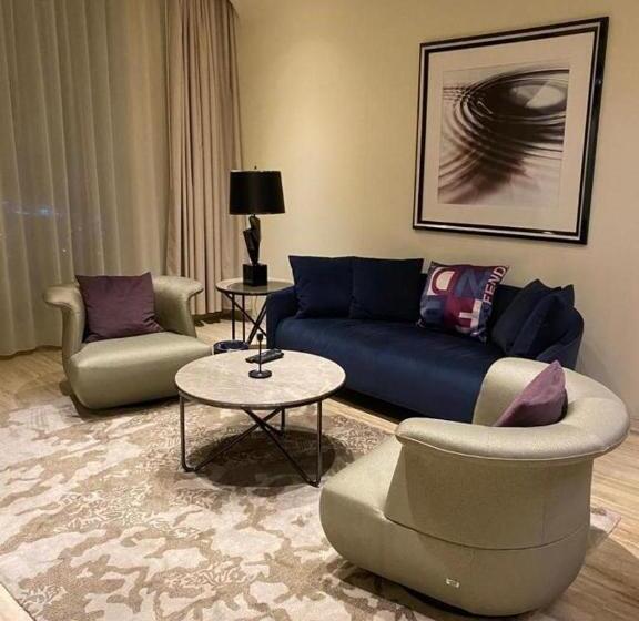 침실 2개 스위트, Suites   Damac Tower Riyadh
