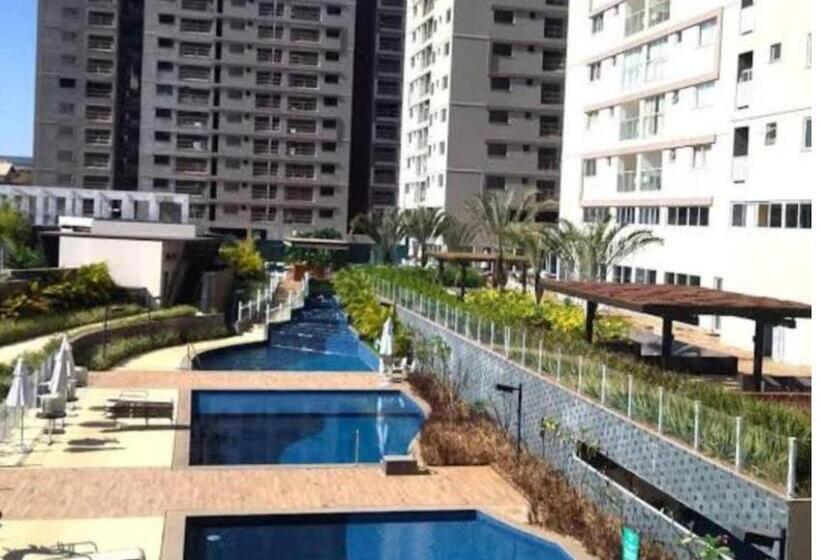 Апартаменты 1 Спальня Вид на Бассейн, Evian Thermas   Caldas