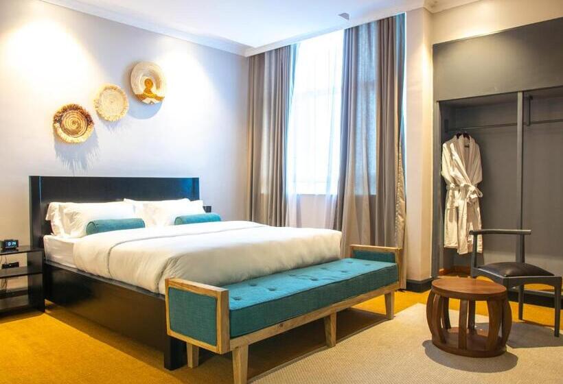 디럭스 룸 킹사이즈 침대, Sanna Boutique
