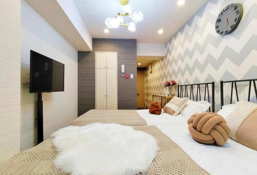 Apartamento 1 Dormitório com Sacada, S15新宿最中心 東新宿站5分 Shinjuku Center 5 Mins To Station, Max 3p 新宿 涉谷 表参道 池袋 上野 代代木 银座 原宿