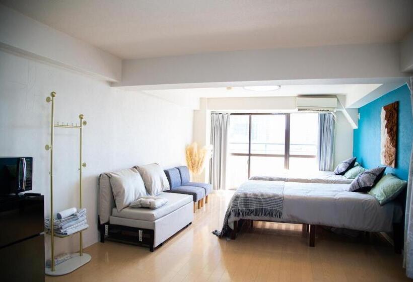 Apartamento 1 Dormitório com Sacada, S19新宿最中心 東新宿站5分 Shinjuku Center 5 Mins To Station, Max 6p 直达新宿 涉谷 表参道 池袋 上野 代代木 银座 原宿