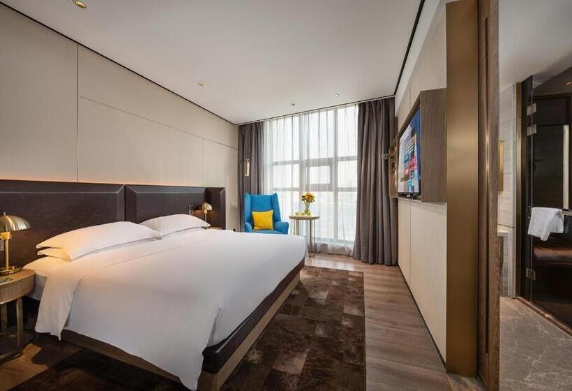 Quarto Estandar, Echarm Plus Hotel   Taihu Garden Metro Station, North Changjiang Road Wuxi