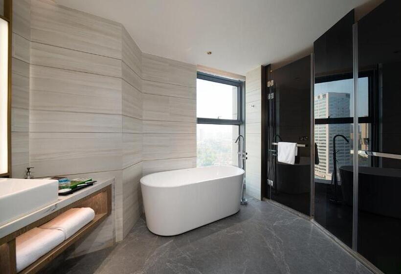 Quarto Deluxe, Echarm Plus Hotel   Taihu Garden Metro Station, North Changjiang Road Wuxi
