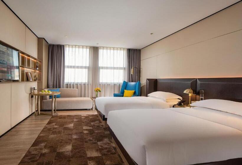 Quarto Estandar, Echarm Plus Hotel   Taihu Garden Metro Station, North Changjiang Road Wuxi