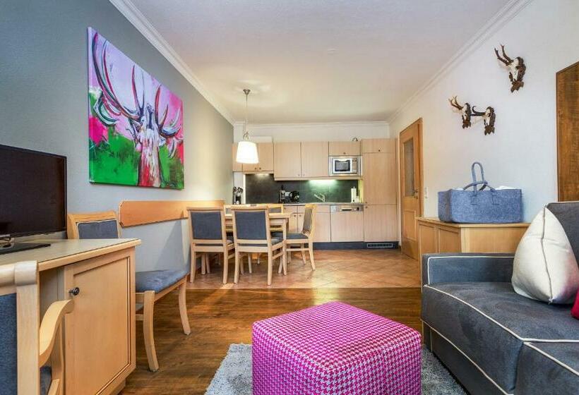 ２ベッドルームアパートメント, Almhof Alpin Apartments & Spa