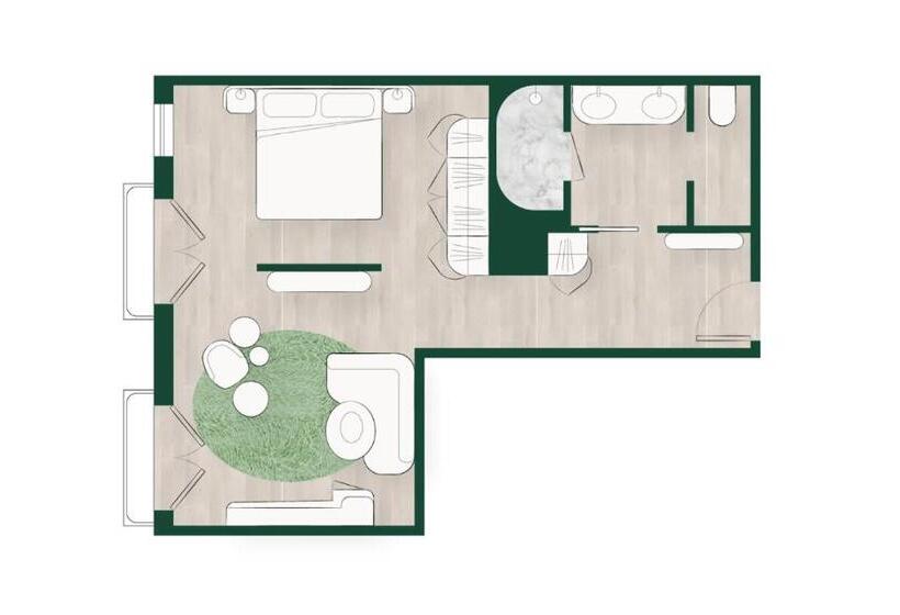 سوئیت با بالکن, Bardo Savannah