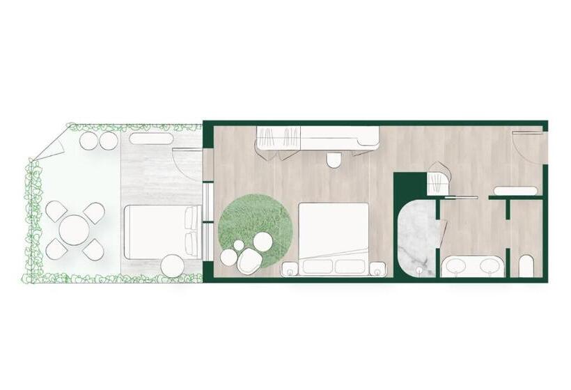 Deluxe Suite King Bed, Bardo Savannah