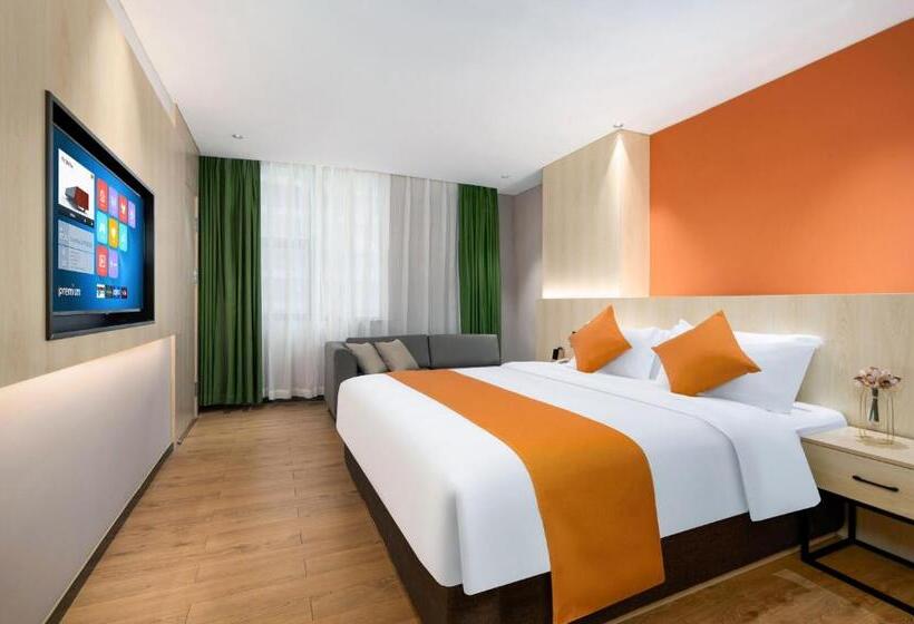 豪华套房, Shanshui Trends Hotel   Shatian Metro Station Longguang City