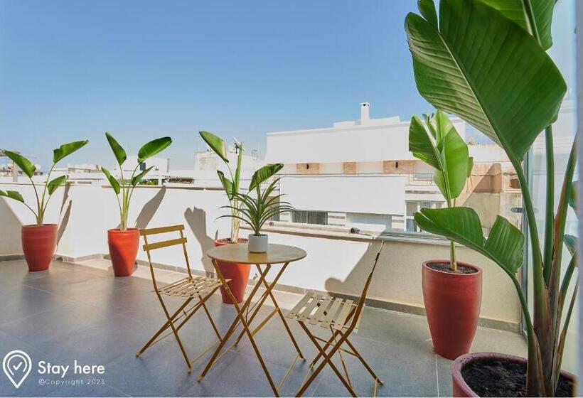 １ベッドルームペントハウスアパート, Stayhere Rabat   Agdal 4