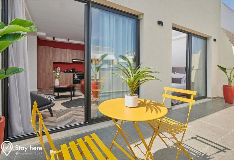 带1个卧室的顶楼公寓, Stayhere Rabat   Agdal 4