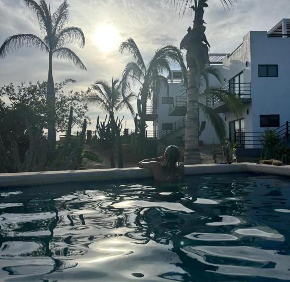 מיטת קינג בסוויטה, Villas Del Scarlet Cardones
