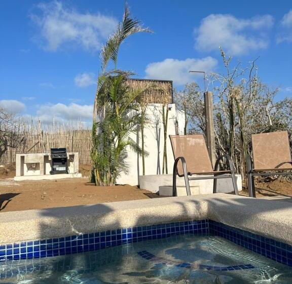מיטת קינג בסוויטה, Villas Del Scarlet Cardones