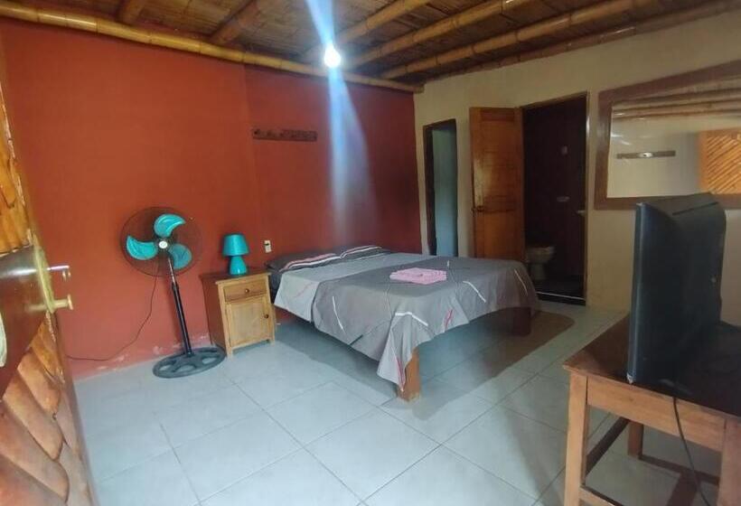 Standaardkamer met Uitzicht op de Tuin, Casa Tito Máncora   Bungalow Privado