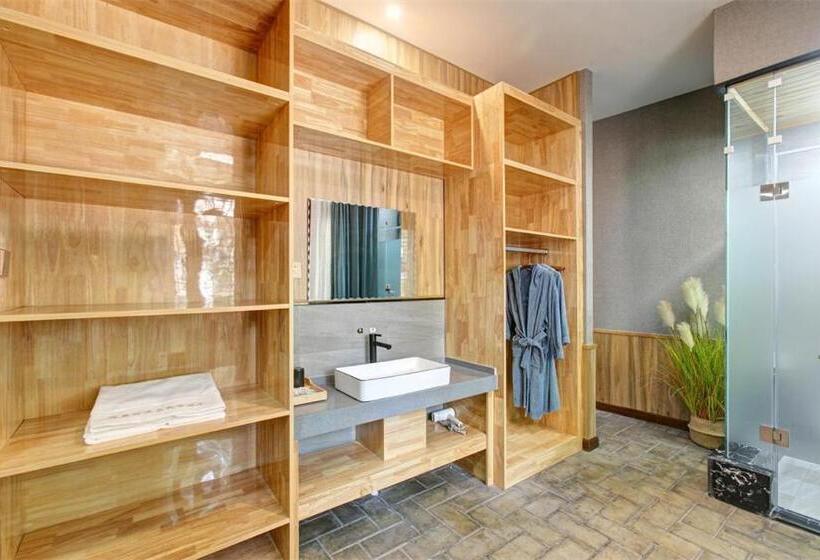 Номер Стандарт Внутренний, Feronia Hotel Changzhi Huguan Happy Taihang Valley