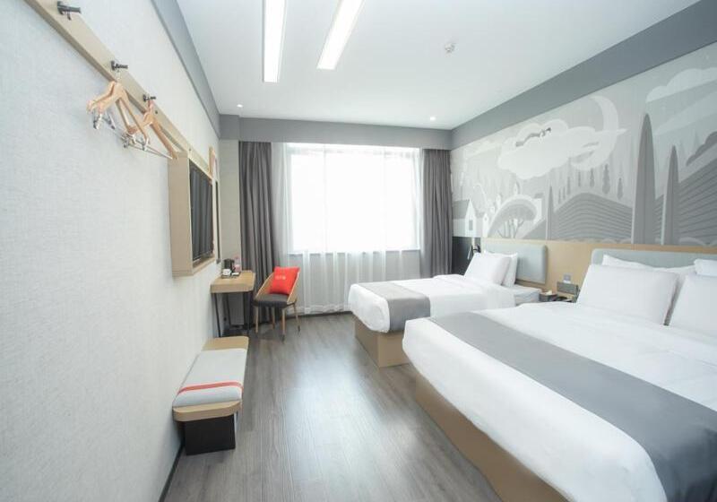 Семейный Номер, Thank Inn Hotel Changsha Ningxiang Avenue High Speed Railway Station