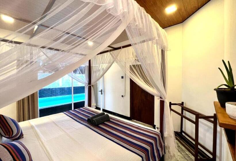 اتاق استاندارد با چشم‌انداز استخر, Mango Tree House Mirissa