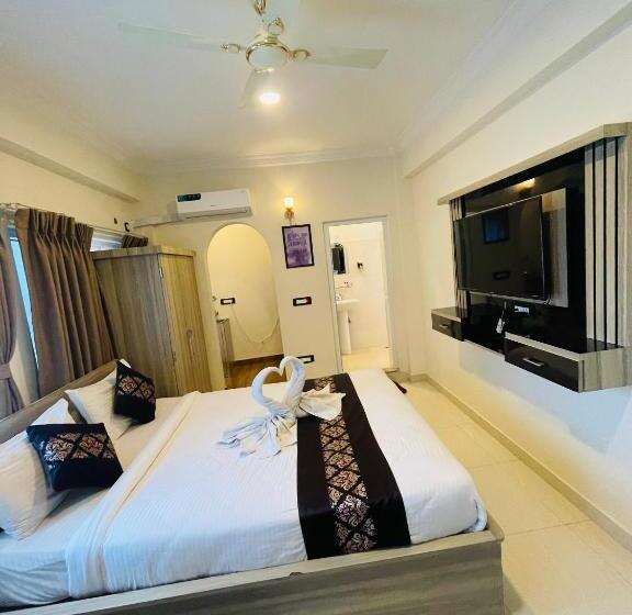 اتاق راحتی سه تخته, Janakpur Inn