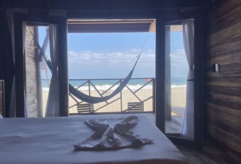 Номер Deluxe Вид на Море, Hostal Mocambo Beach