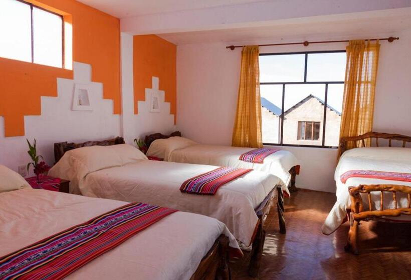 Четырехместный Номер Стандарт, Hostal Margarita Isla Del Sol Norte Comunidad Challapampa