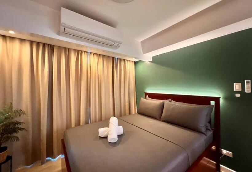 침실 1개 디럭스 아파트, Manila Philippines, Azure Urban Resort Staycation By Leroche Near Ninoy Aquino International Airport