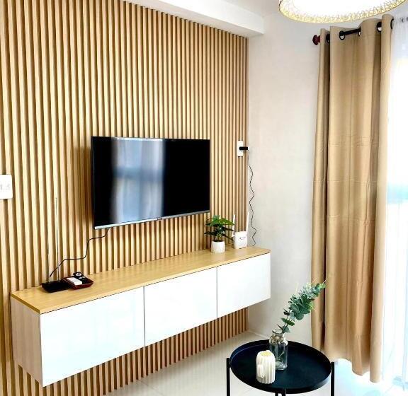 Апартаменты 1 Спальня, Eclectic Haven At Bamboo Bay Cebu