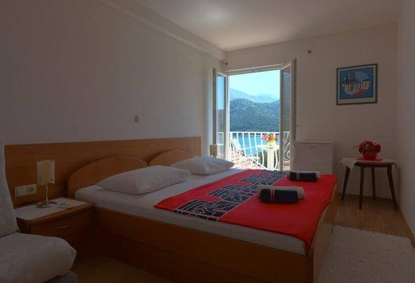 Номер Стандарт Вид на Море с Балконом, Apartments & Room Eva Slano