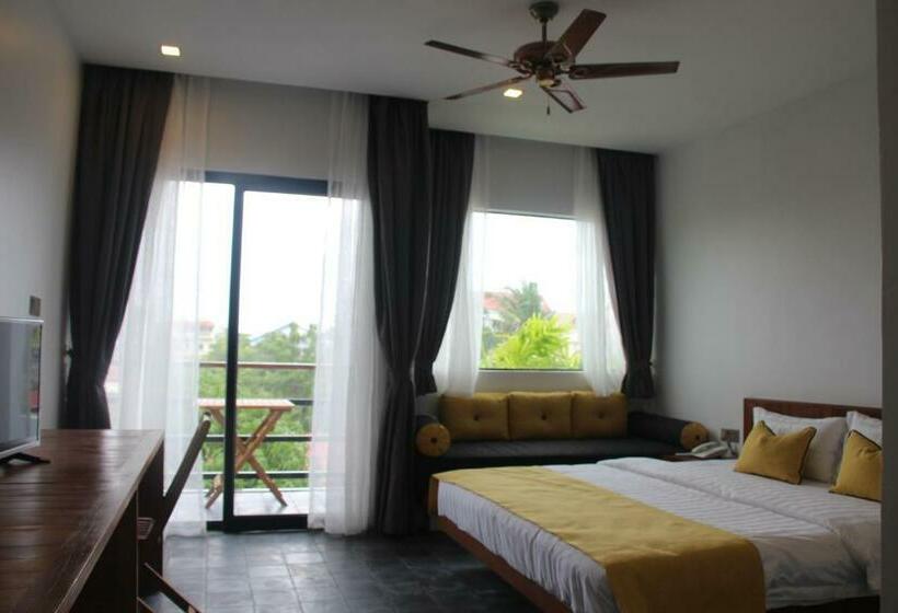 اتاق استاندارد با بالکن, Sam So Boutique Villa