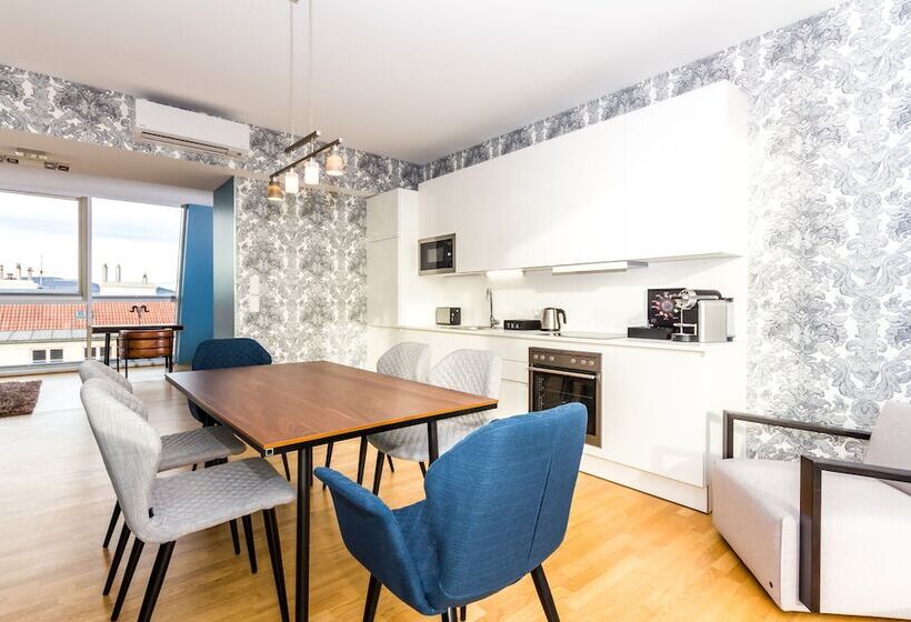 침실 2개 수피리어 아파트, Votivpark Vienna Serviced Apartments