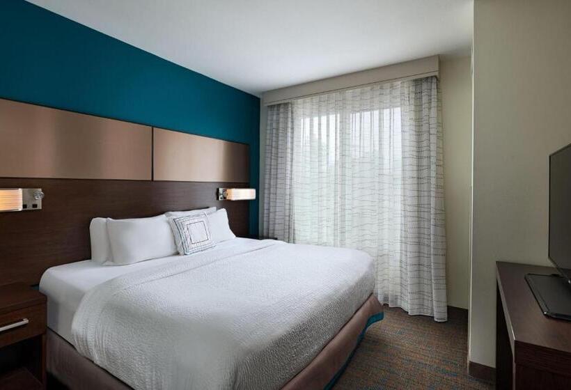 带大床的标准工作室, Residence Inn By Marriott Austin Southwest