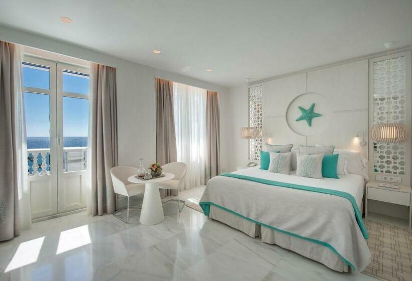 オーシャンビューのデラックストリプルルーム, Gran Hotel Miramar Gl