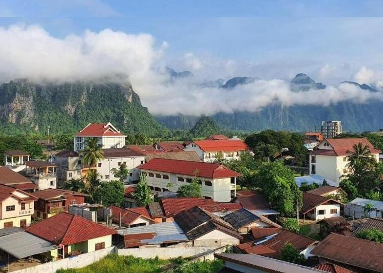 스탠다드 룸 킹사이즈 침대, Sisavang Mountain View