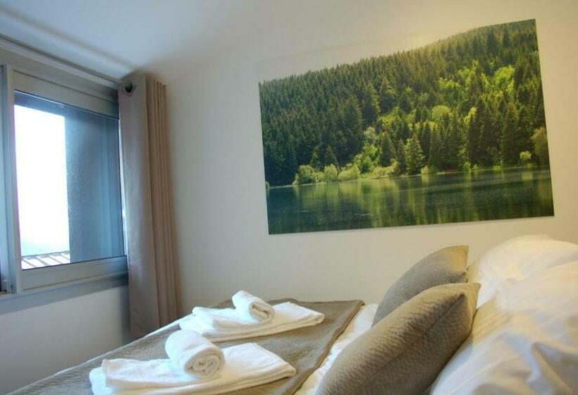 Номер Стандарт с Балконом, Aux 500 Diables Eco Lodge