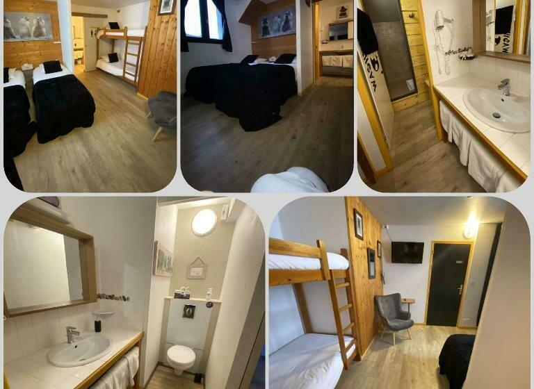 Четырехместный Номер Стандарт, Gîte Chalet Du Soulor