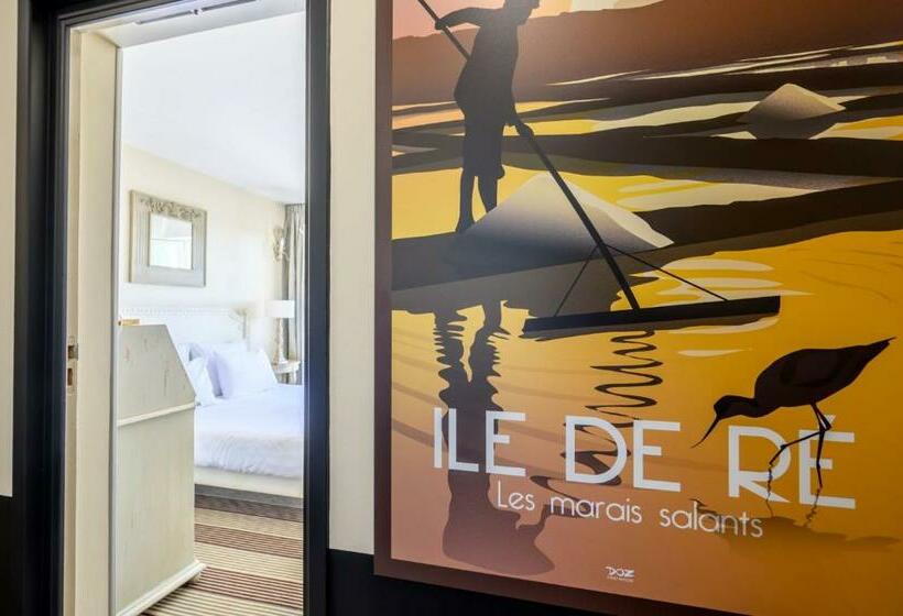 带海景的标准房, Hôtel Le Martray