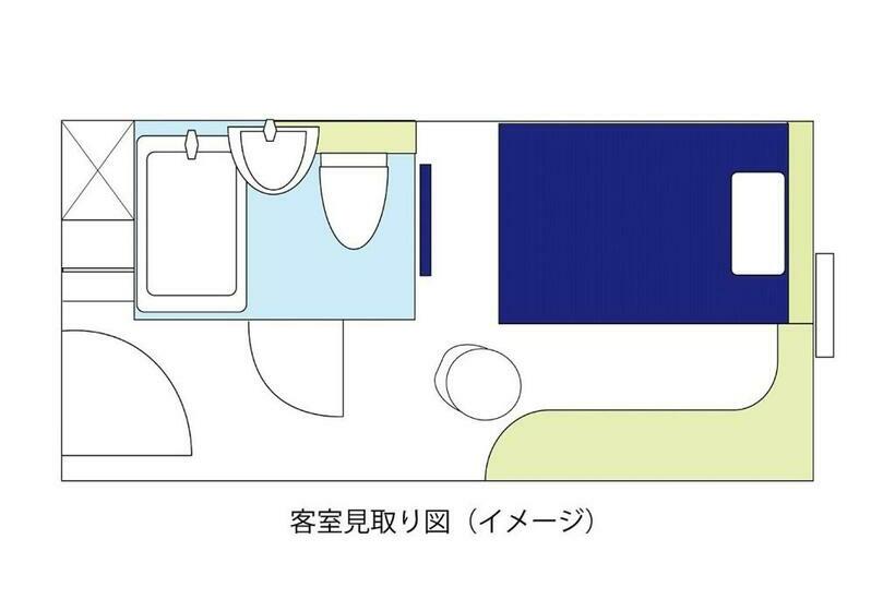 스탠다드 룸, Meitetsu Inn Hamamatsucho