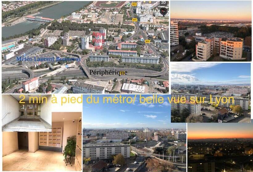 חדר אקונומי, Chambre Privée En Colocation Villeurbanne Métro Bonnevay