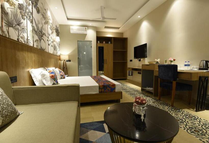 اتاق پریمیوم چهارنفره, Eutopia Beach Resort   Boutique Resort With Pool By Rio Hotels India