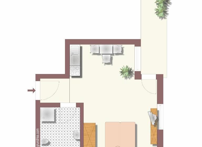 Апартаменты 1 Спальня, Landhaus Bachtelmühle