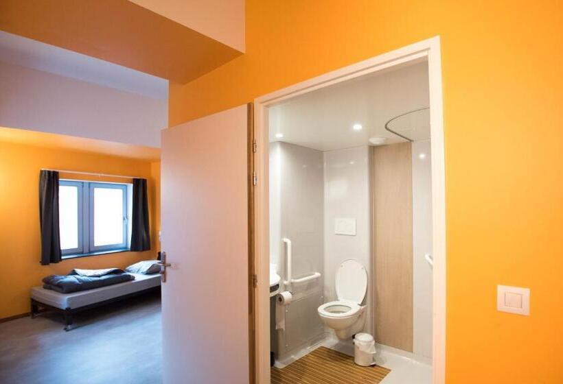 4인용 스탠다드 룸, Liège Youth Hostel