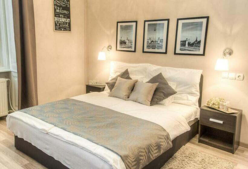 اتاق لوکس, Budapest Ville Bed & Breakfast