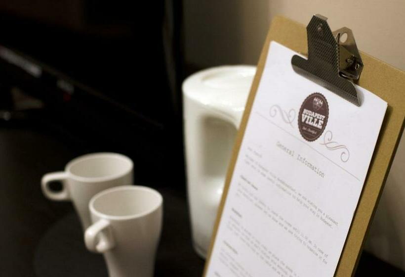 اتاق لوکس, Budapest Ville Bed & Breakfast