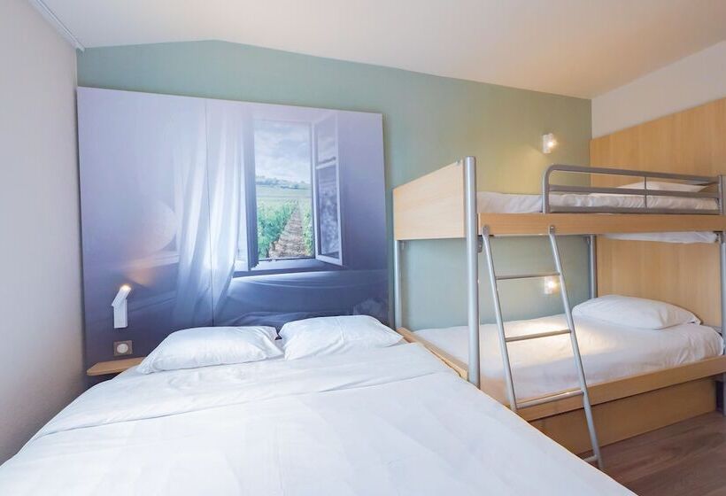 Четырехместный Номер Стандарт, B&b Hotel Angers 2 Université