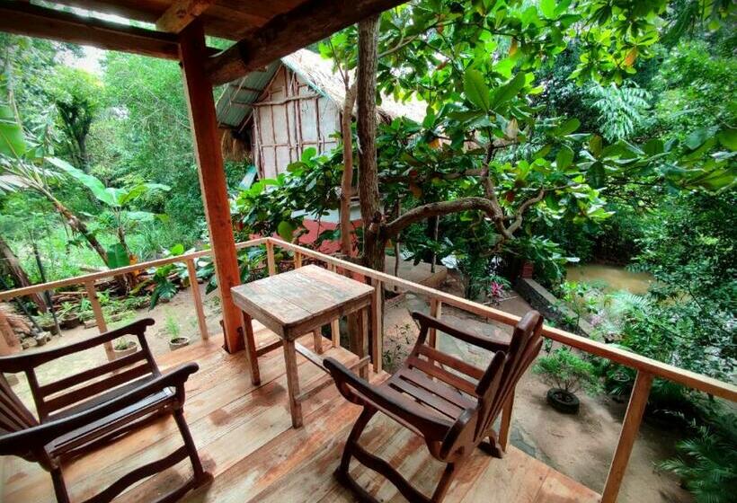 家庭房带园景, Sigiriya River Side Villa
