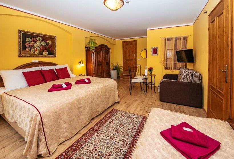 3-Bett-Standardzimmer, Ubytování U Bílé Paní