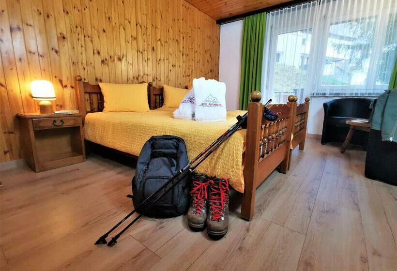 اتاق استاندارد با بالکن, Alpenblick Leukerbad Therme