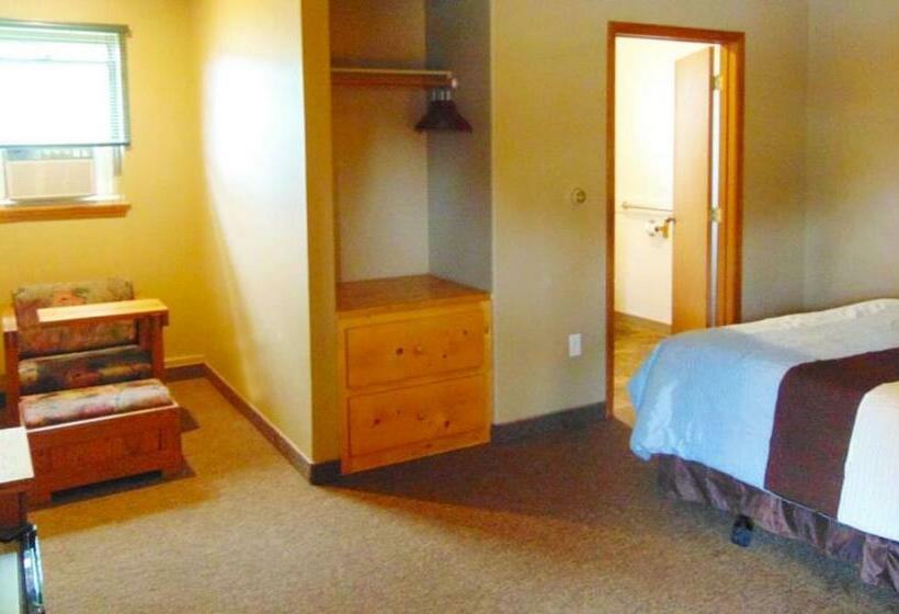 חדר סטנדרט מותאם לאדם עם מוגבלויות, Dodge Peak Lodge