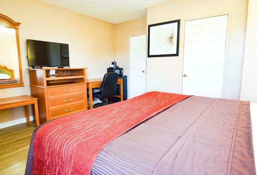 キングサイズベッドのスタンダードルーム, Economy Inn Beebe