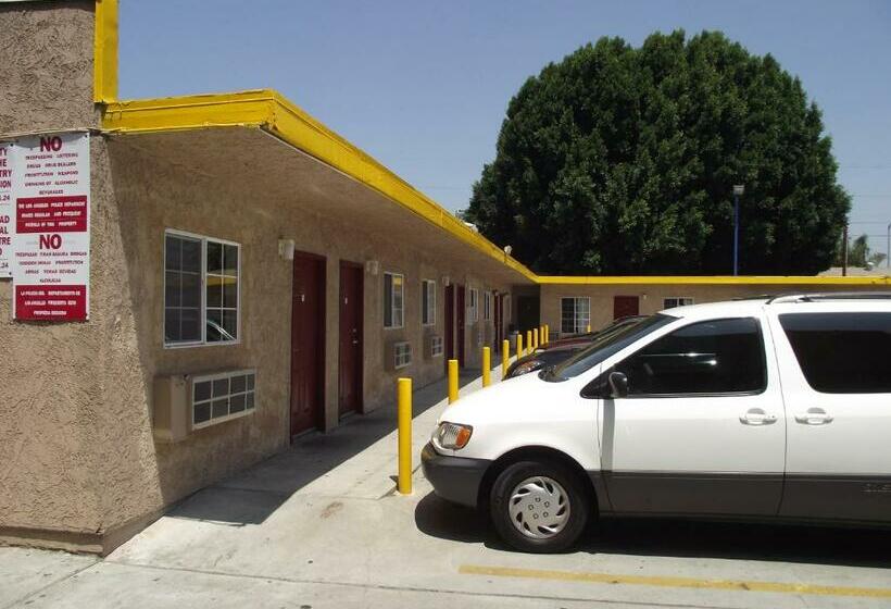 带大床的标准间, Sand Piper Motel   Los Angeles